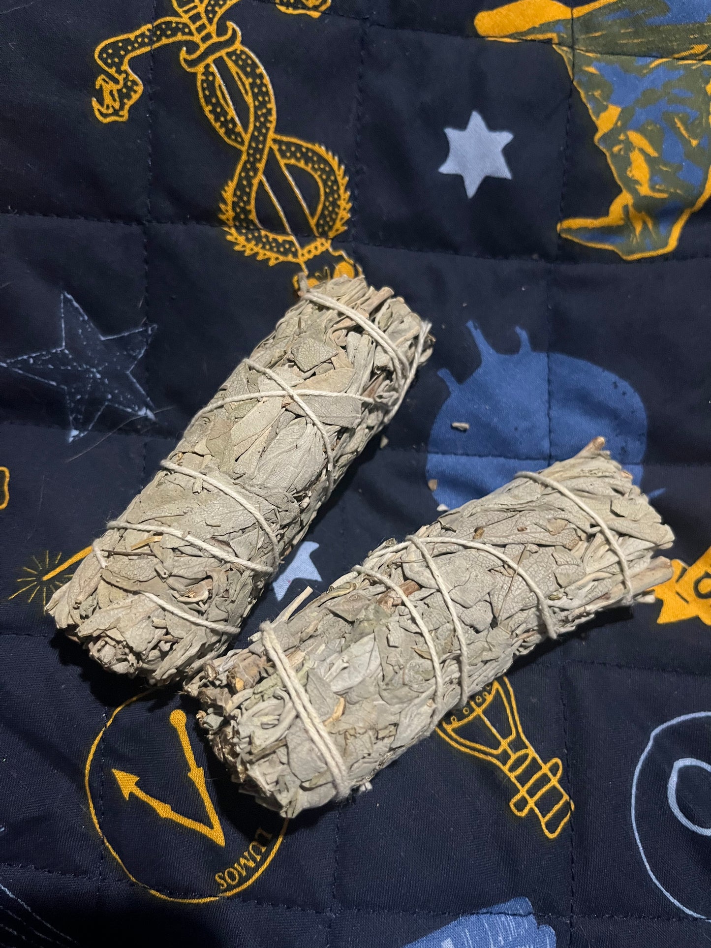 White sage smudge stick