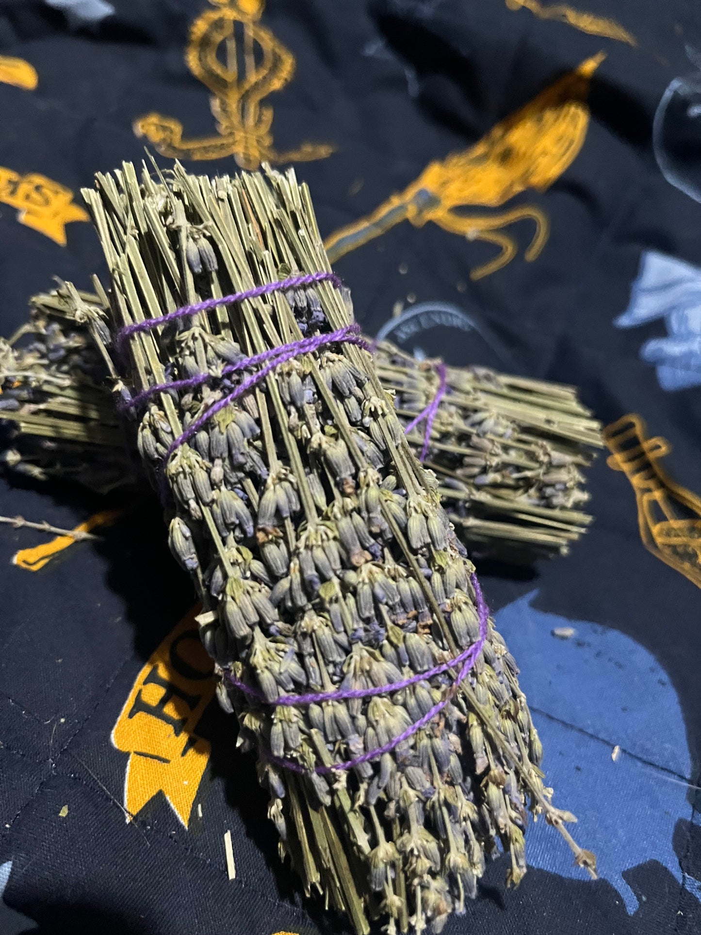 Lavender smudge stick