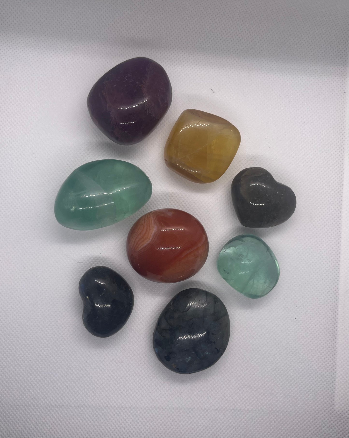 Fluorite frenzy crystal set